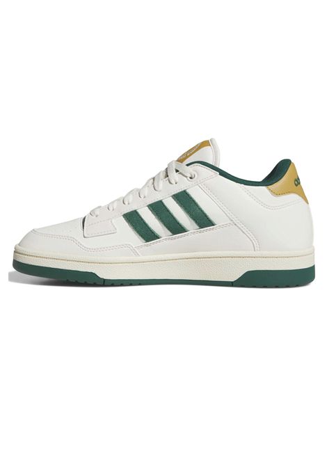 Adidas Rapid Court Shoes Cloud White Collegiate Green Victory Gold Men ADIDAS CORE | Sneakers | KI3821-